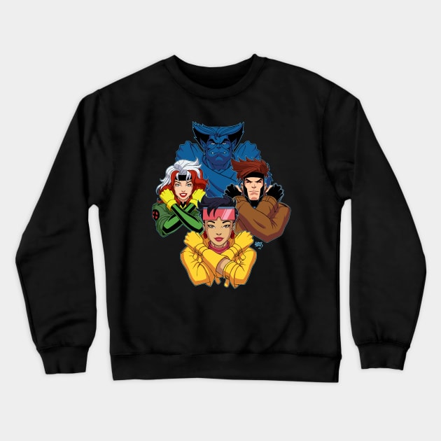 97 Rhapsody Version 2 Crewneck Sweatshirt by artoflucas